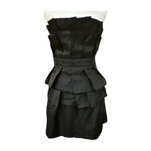 NWT Fumblin Foe Black Mini Strapless Party Dress